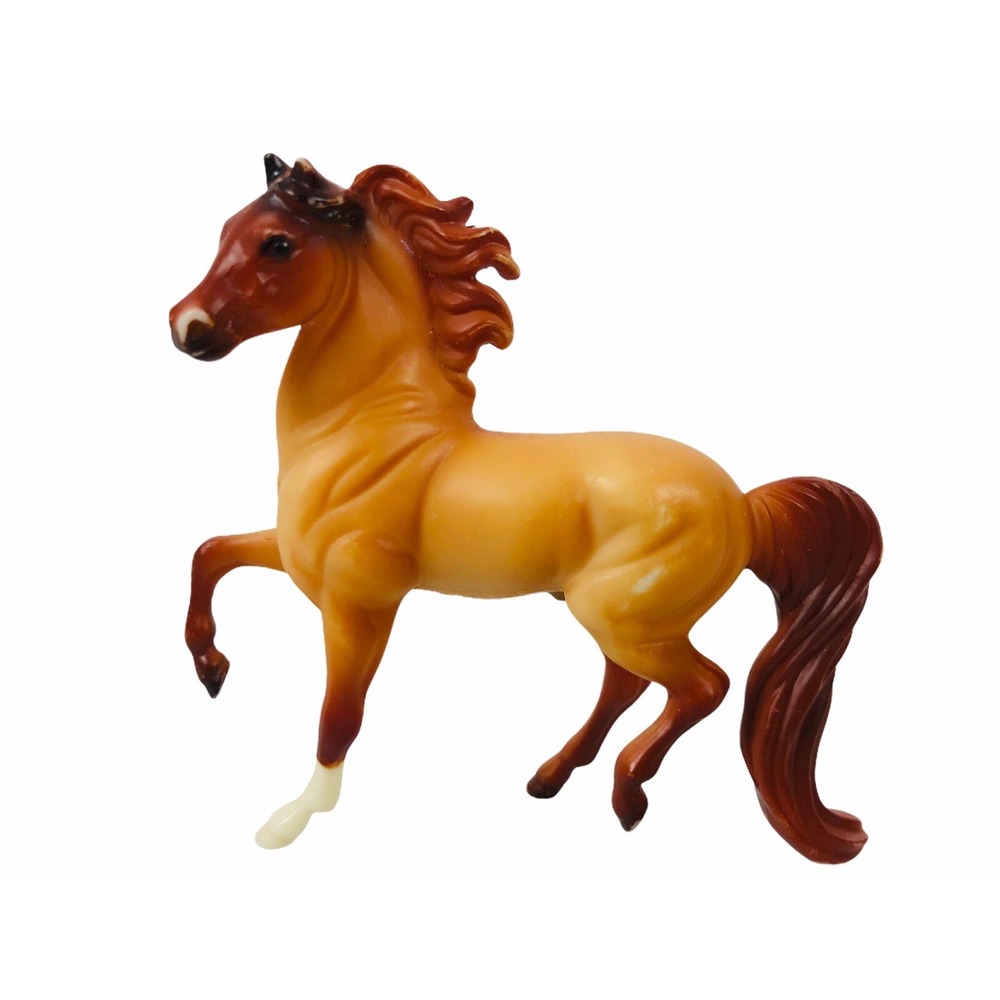 Vintage 1999 Breyer Reeves Miniature 3" Inch Plastic Brown Horse Rare HTF